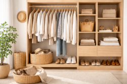 kapszulagardrób kialakítása